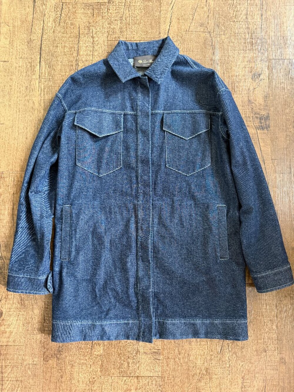 Loro Piana Lightweight Stretchy Denim jacket Size S